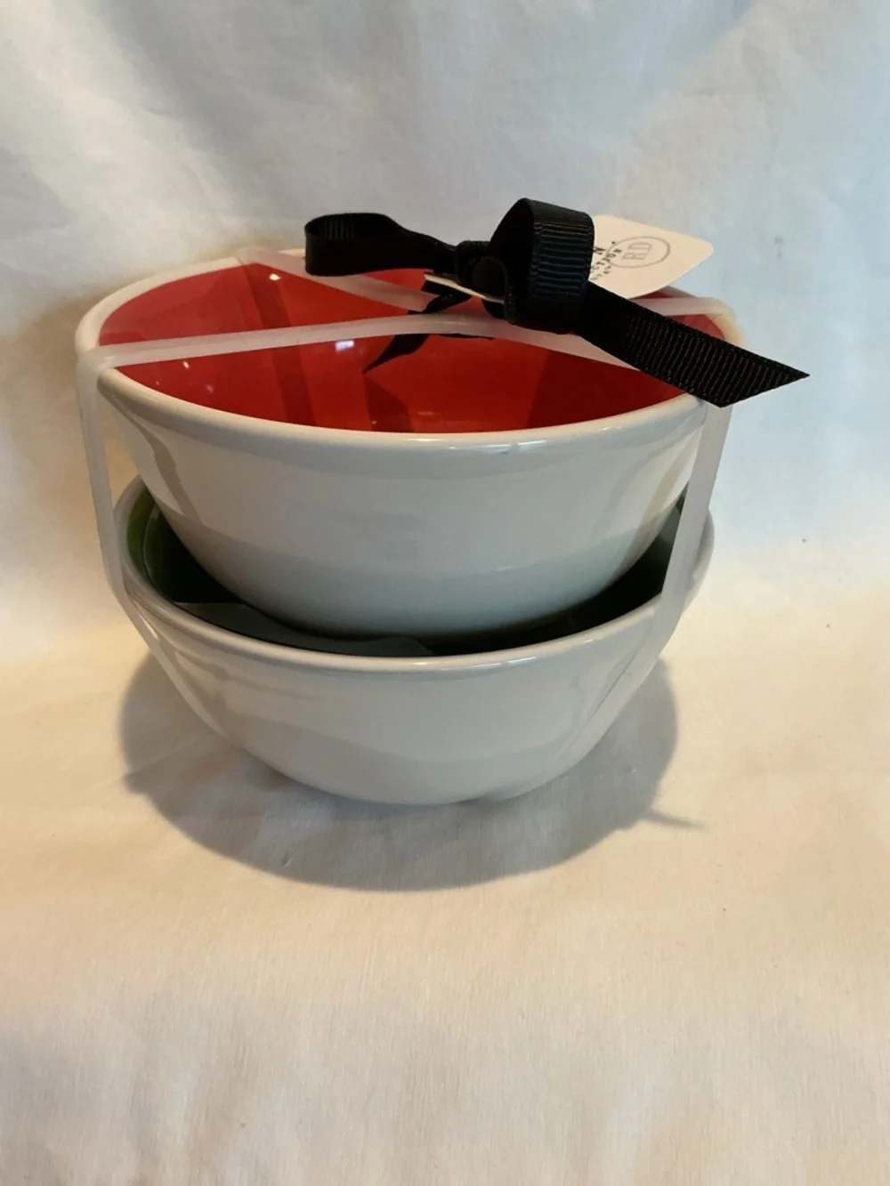 Rae Dunn SALSA & GUACAMOLE Condiment Bowl Set